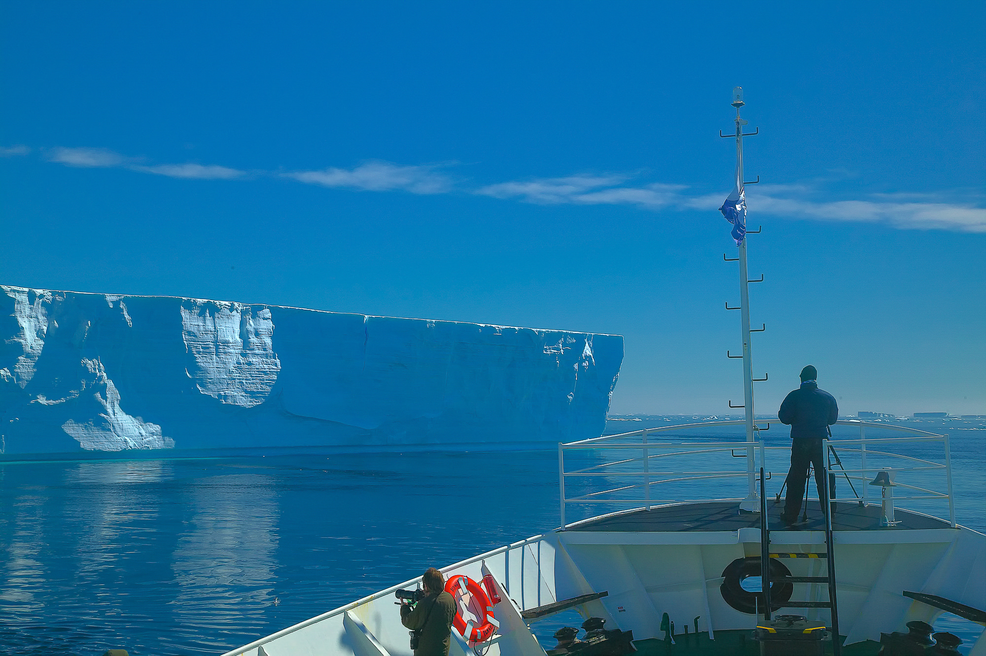 Fahrt durch den Antarctic Sound