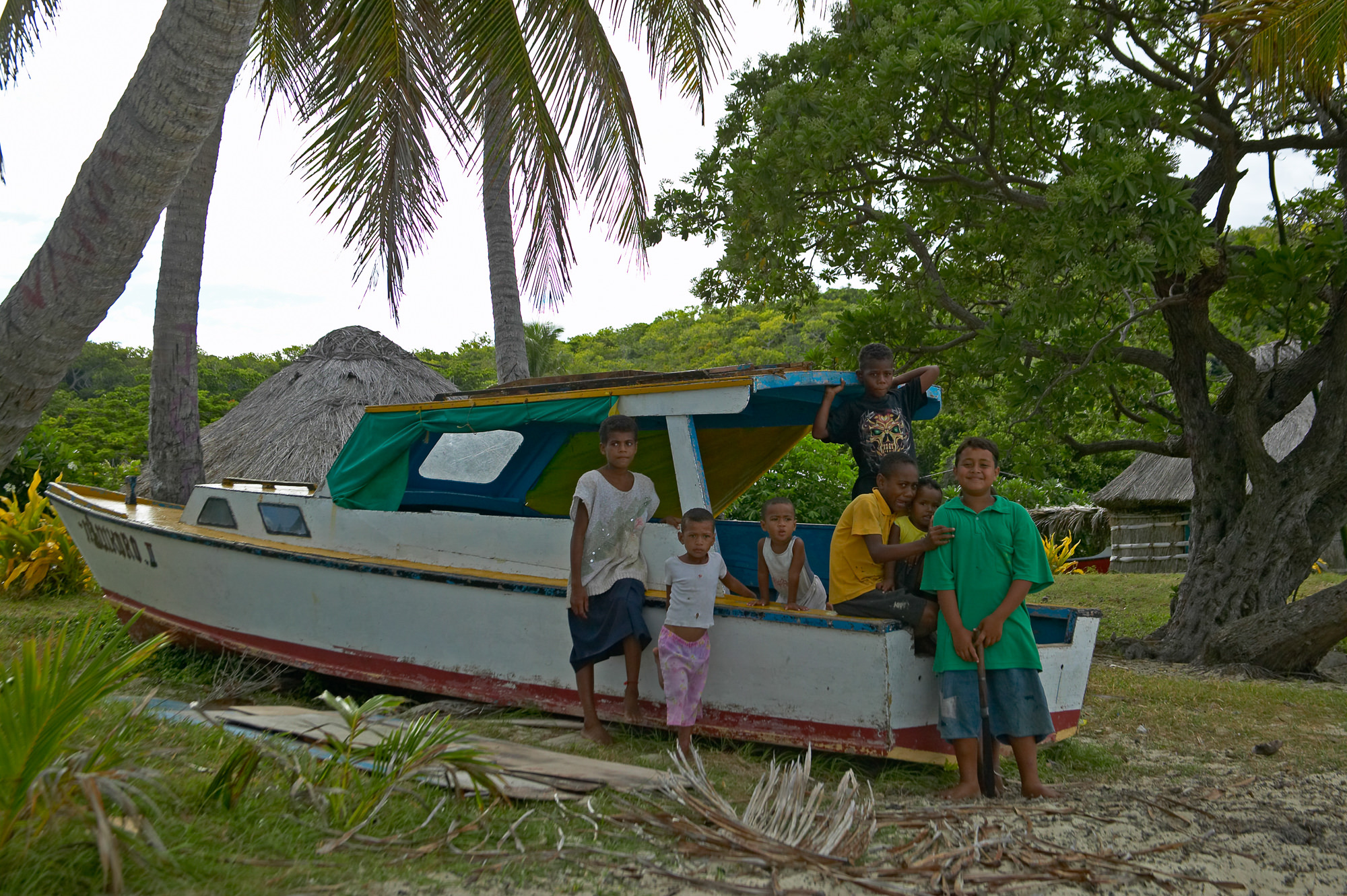 Jugend auf der Yasawa Insel